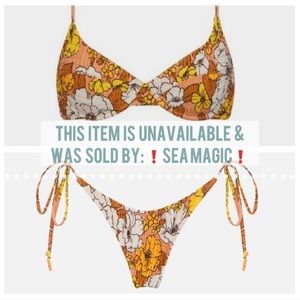 NEW Triangl Nude Retro Bikini Set